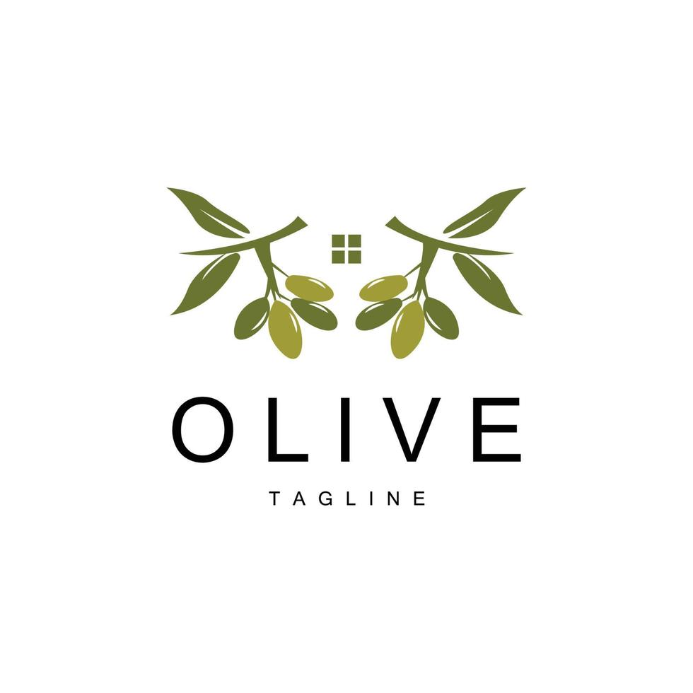 olive logo, olive pétrole plante vecteur, Naturel à base de plantes santé médicament conception, illustration modèle icône vecteur