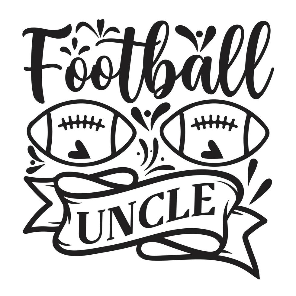 américain Football oncle svg conception, Football des dossiers, Football ventilateur, rétro, Jeu vecteur