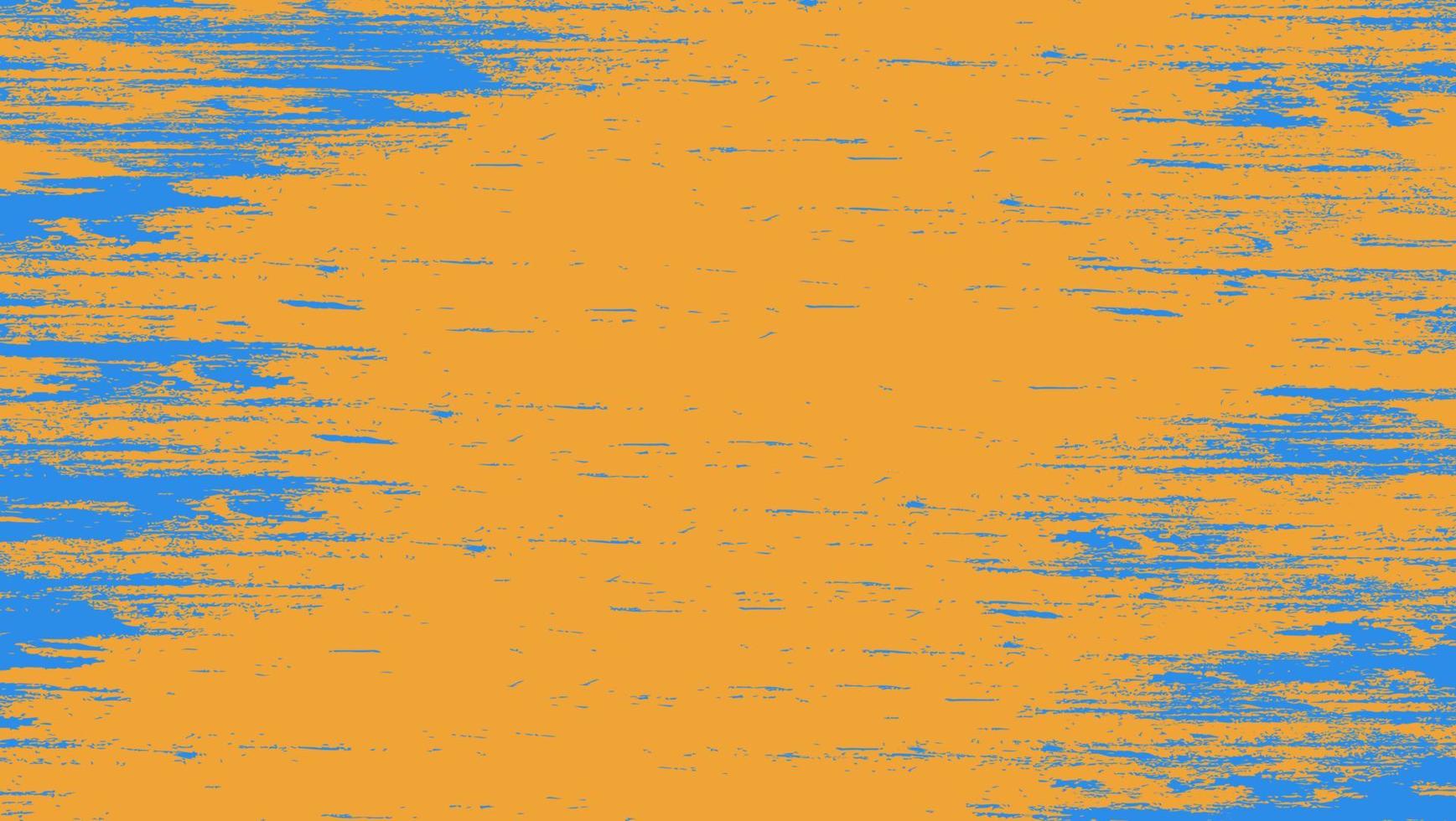 abstrait rugueux Jaune bleu grunge texture Contexte conception vecteur