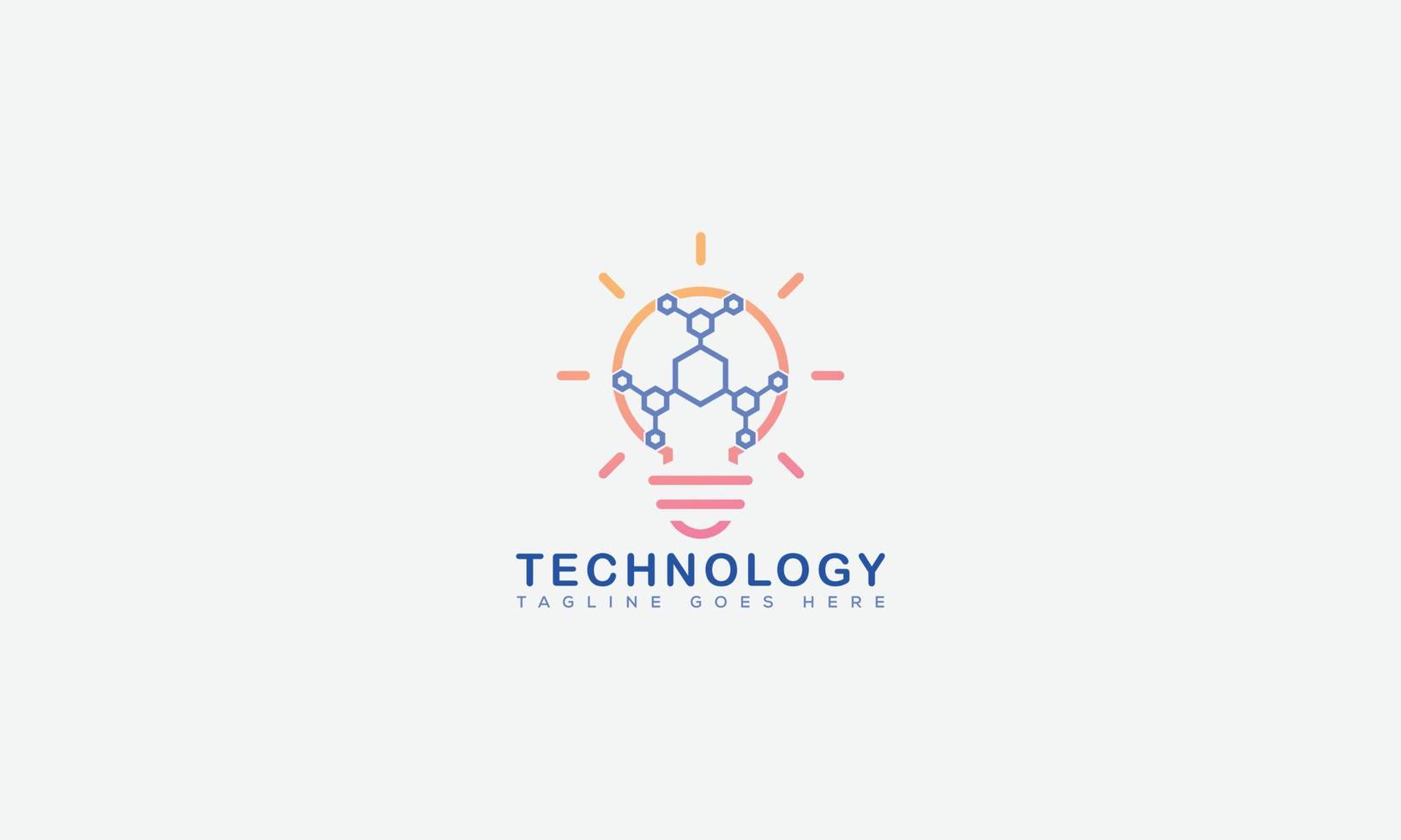 La technologie logo conception modèle vecteur graphique l'image de marque élément