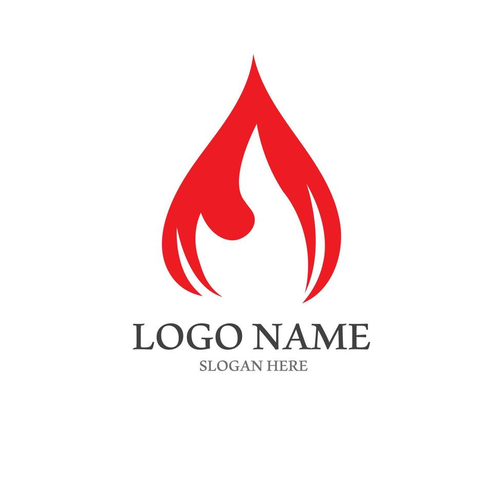brûlant feu, braise, boule de feu logo et symbole vecteur image. avec modèle illustration édition.