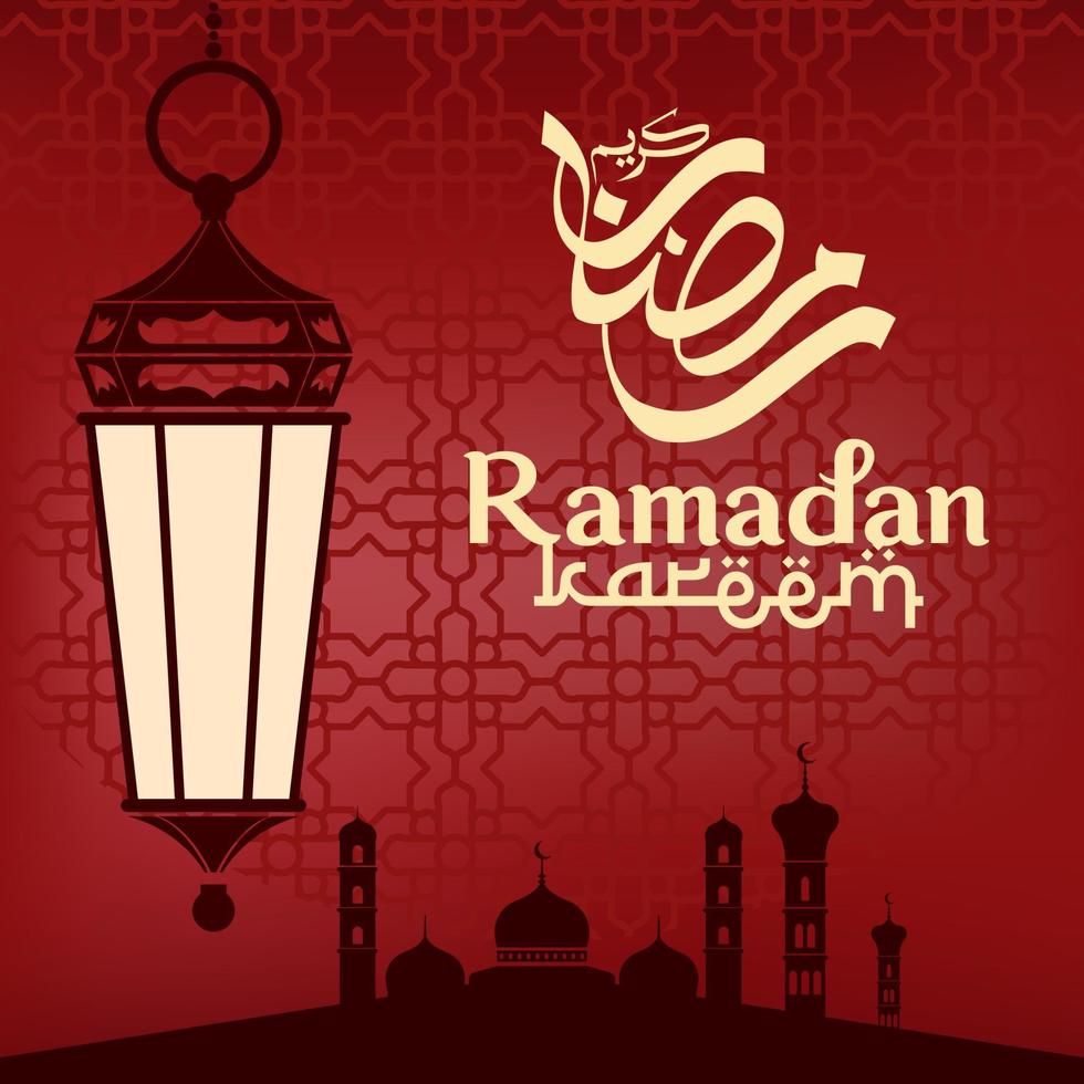 Ramadan kareem vecteur conception pour bannière, carte, social médias alimentation, arrière-plan, pouvez être utilisé comme une carte, et la toile. Additionnel à le conception de le Ramadan Karim, eid al-fitr et eid al-adha. vecteur