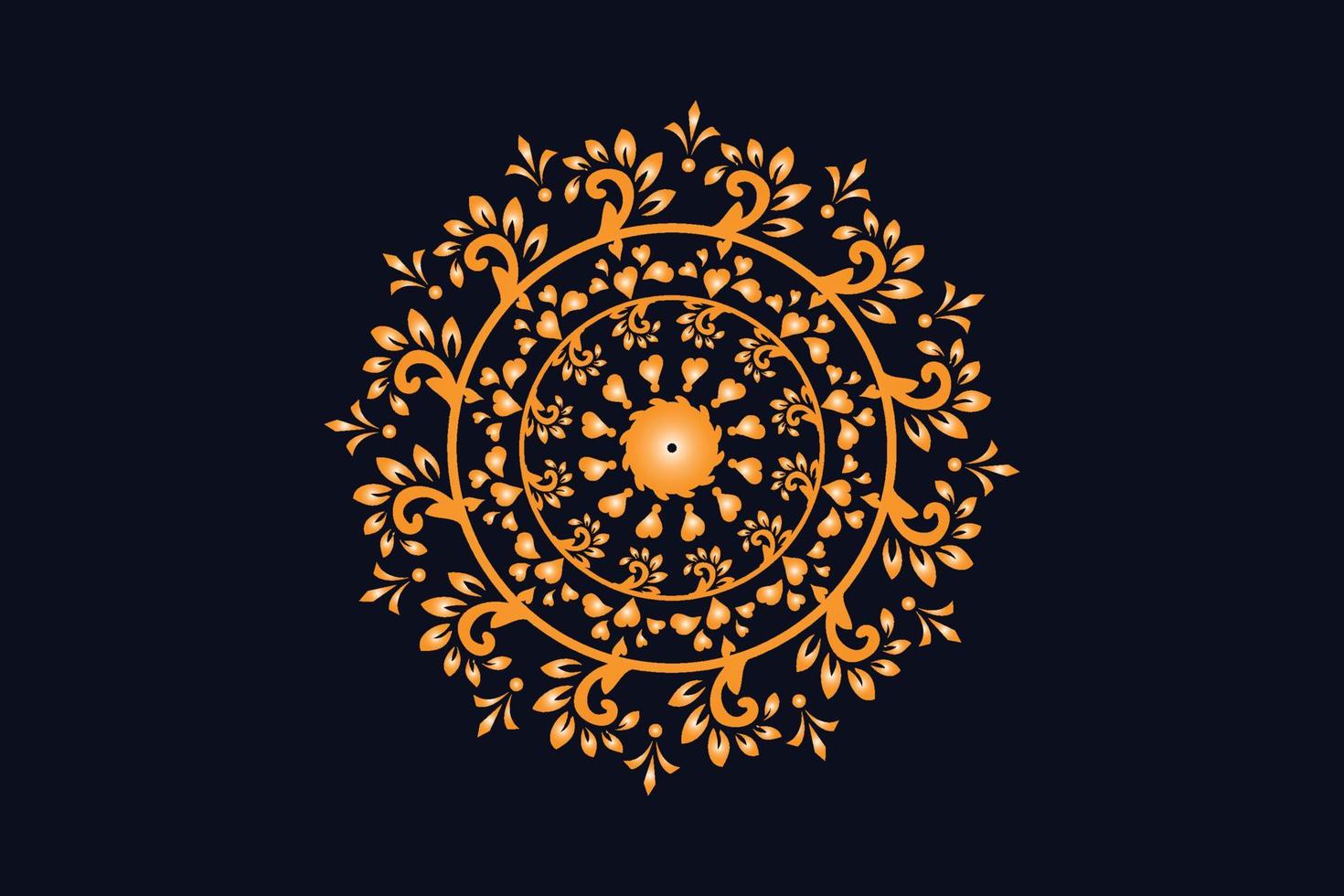 luxe d'or Royal mandala conception vecteur pour Contexte. d'or mandala conception. islamique Contexte conception