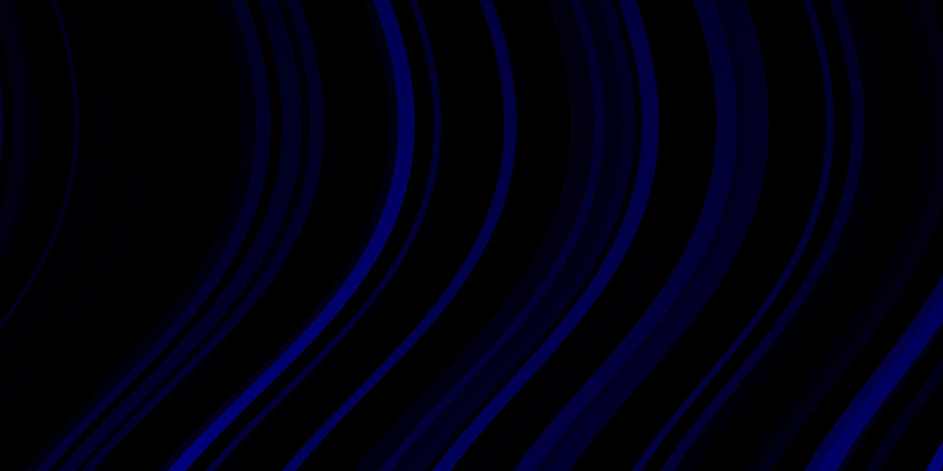 modèle vectoriel bleu foncé avec des courbes.
