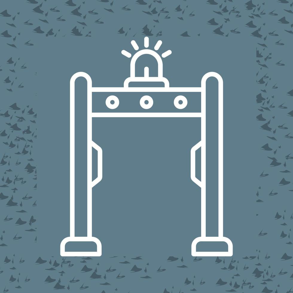 icône de vecteur de détecteur de métaux