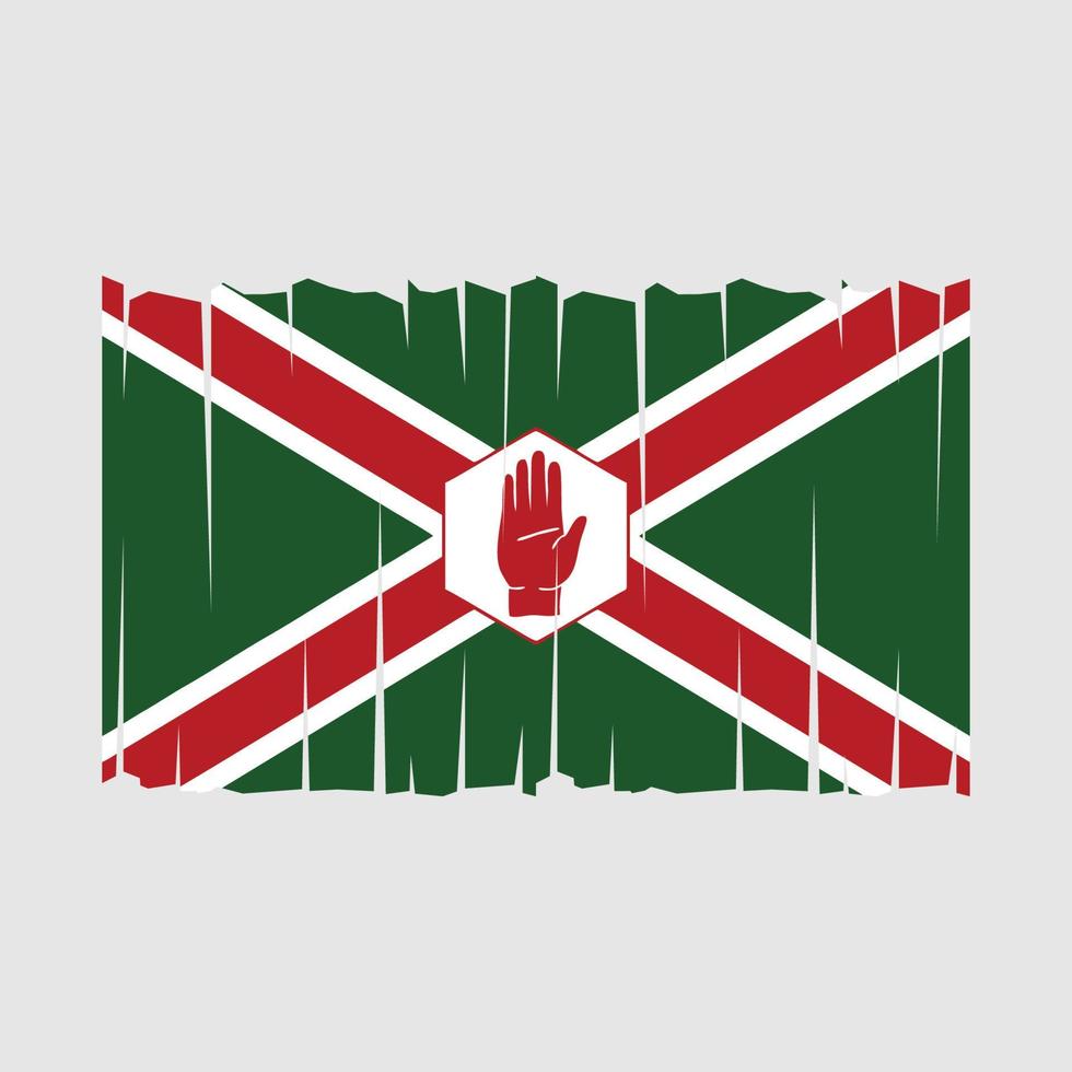 nord Irlande drapeau vecteur