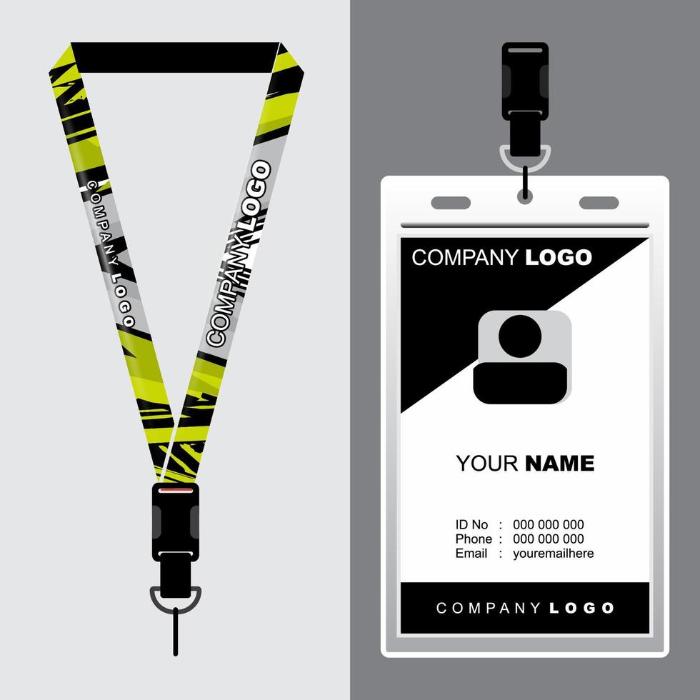 cordon conception inspiration pour votre entreprise cool étiquette de nom corde conception eps.10 plein vecteur