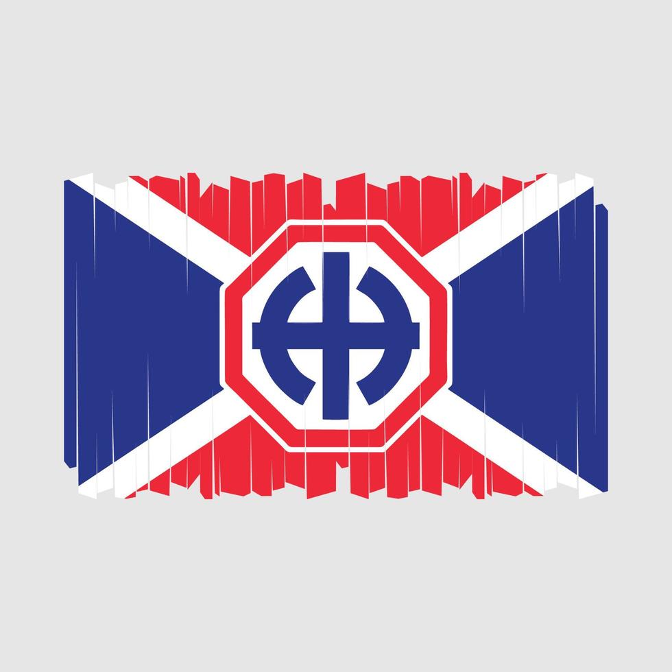 vecteur de brosse drapeau soviétique