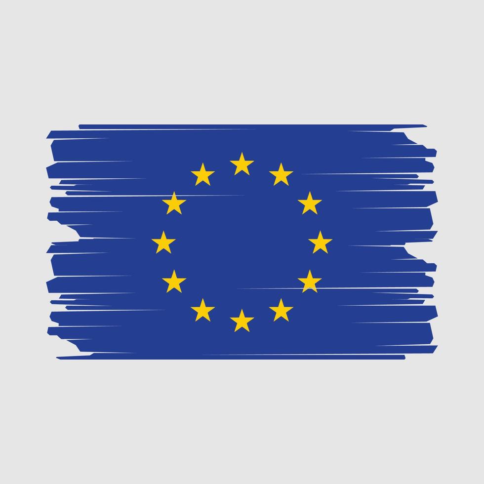 européen drapeau illustration vecteur