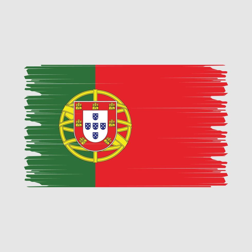 le Portugal drapeau illustration vecteur