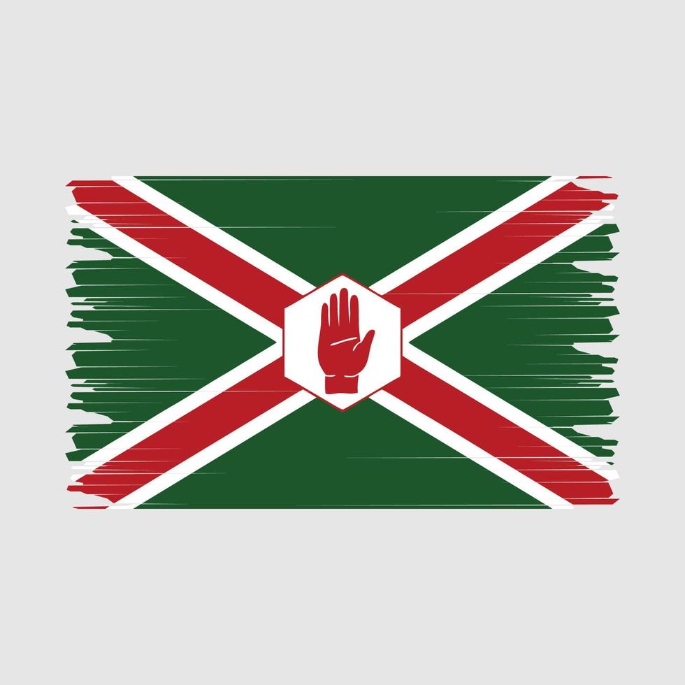 nord Irlande drapeau illustration vecteur