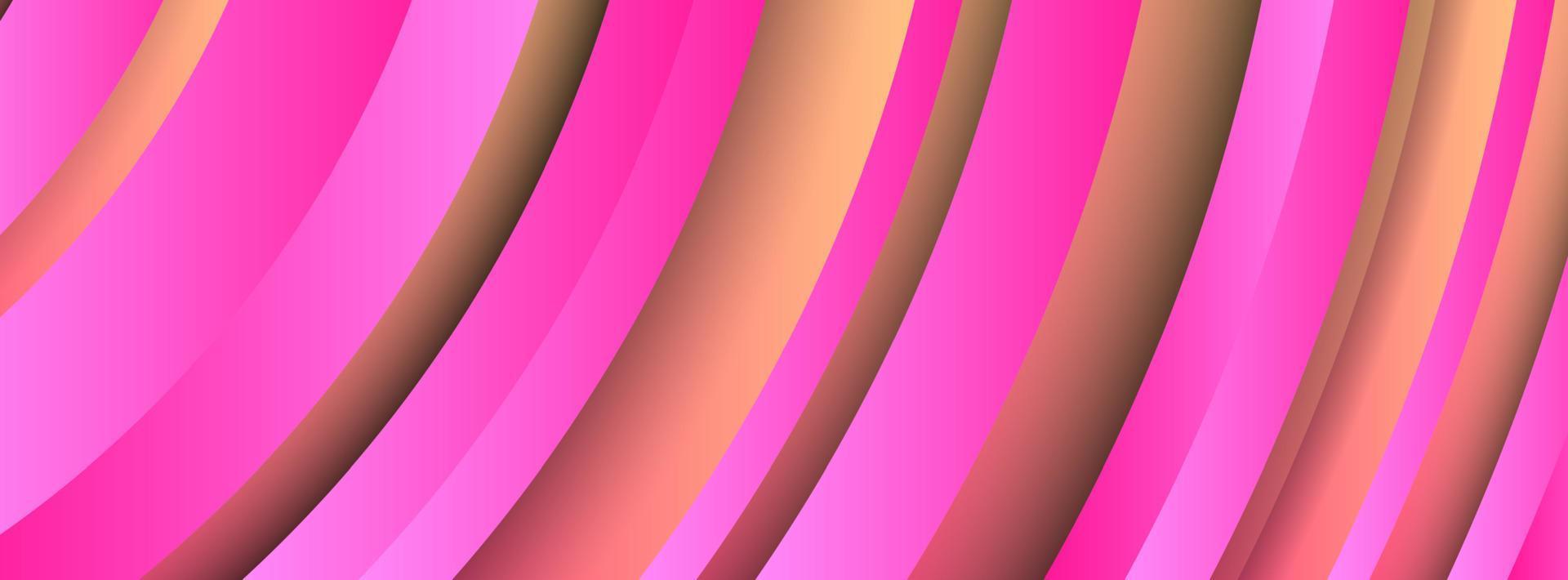 branché géométrique rose Contexte avec abstrait cercles formes. bannière conception. futuriste dynamique modèle conception. vecteur illustration