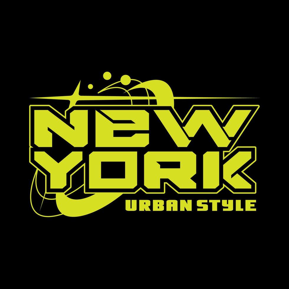 Nouveau york Amérique y2k vêtement de rue cyber style coloré slogan typographie vecteur conception icône illustration. T-shirt, affiche, bannière, mode, slogan chemise, autocollant, prospectus