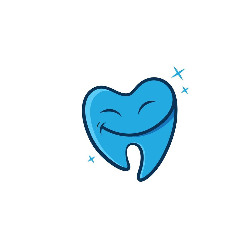 vecteur de logo de clinique dentaire et icône médicale