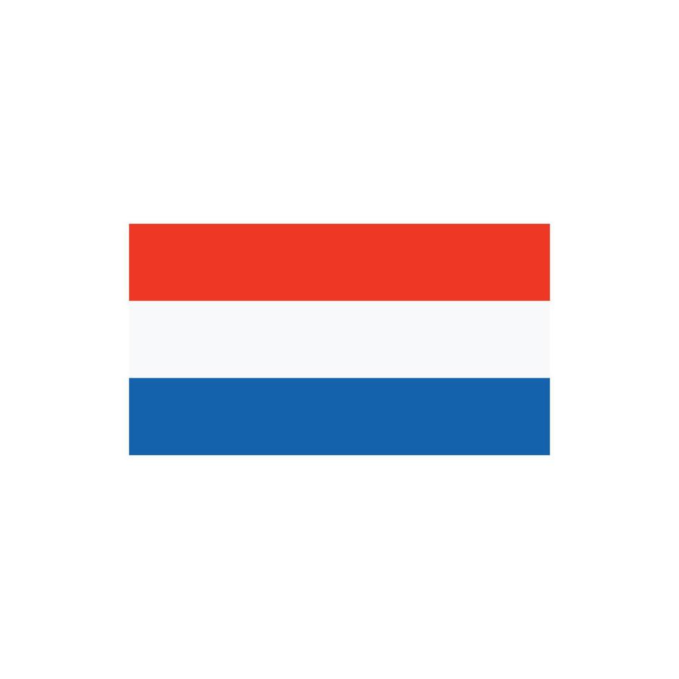 Pays-Bas drapeau vecteur illustration conception