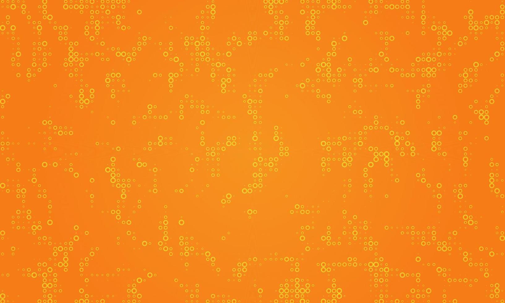 lumière Orange vecteur disposition avec cercle formes. briller abstrait illustration avec flou gouttes de pluie. modèle pouvez être utilisé pour futuriste publicité, livrets.