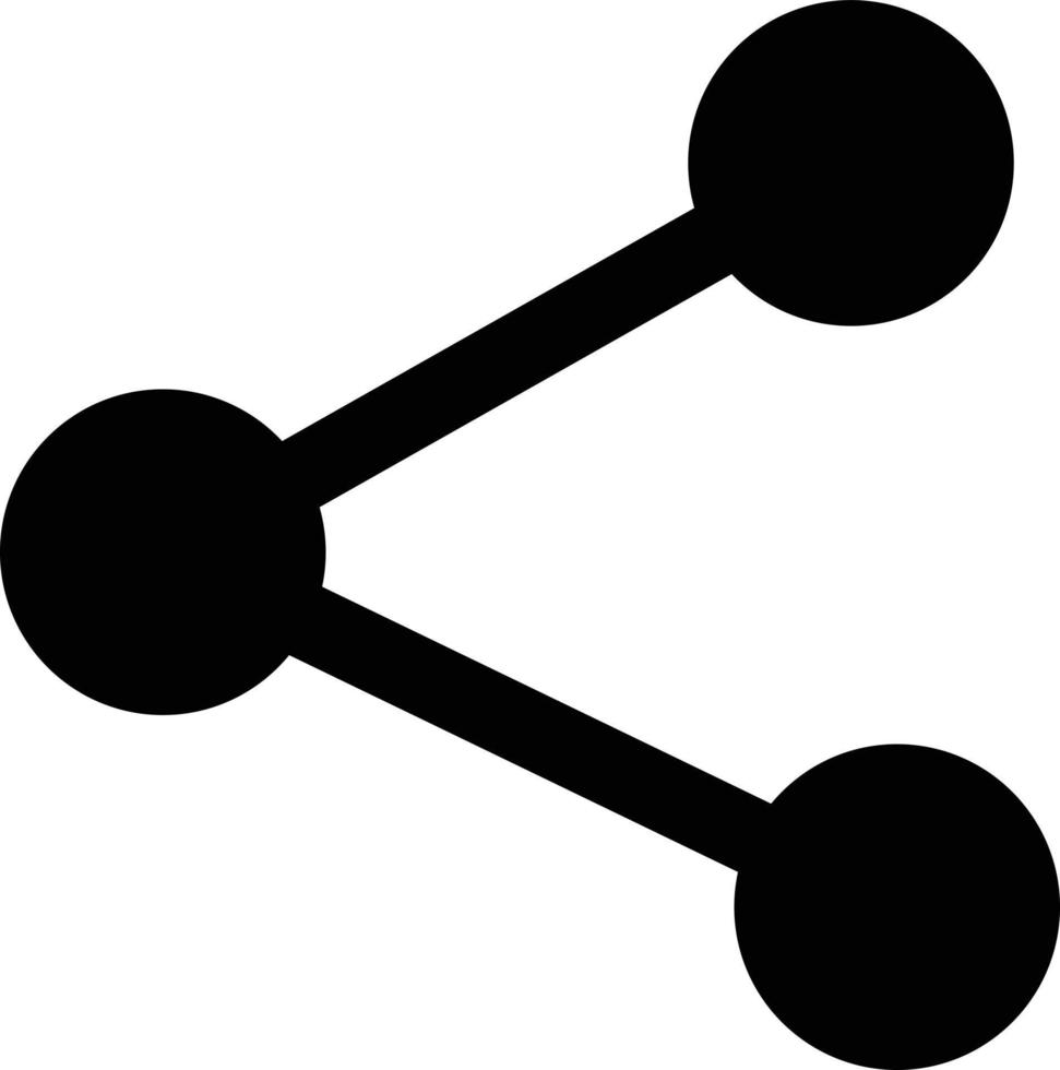 partager icône isolé sur blanc Contexte vecteur