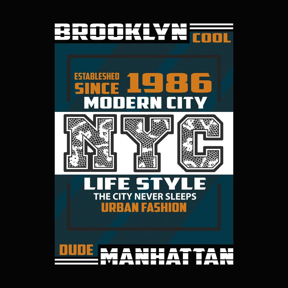 vecteur Nouveau york , New York texte logo, modèle typographie conception
