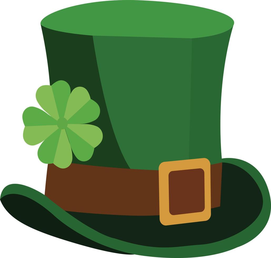 gratuit vecteur Saint patrick journée chapeau