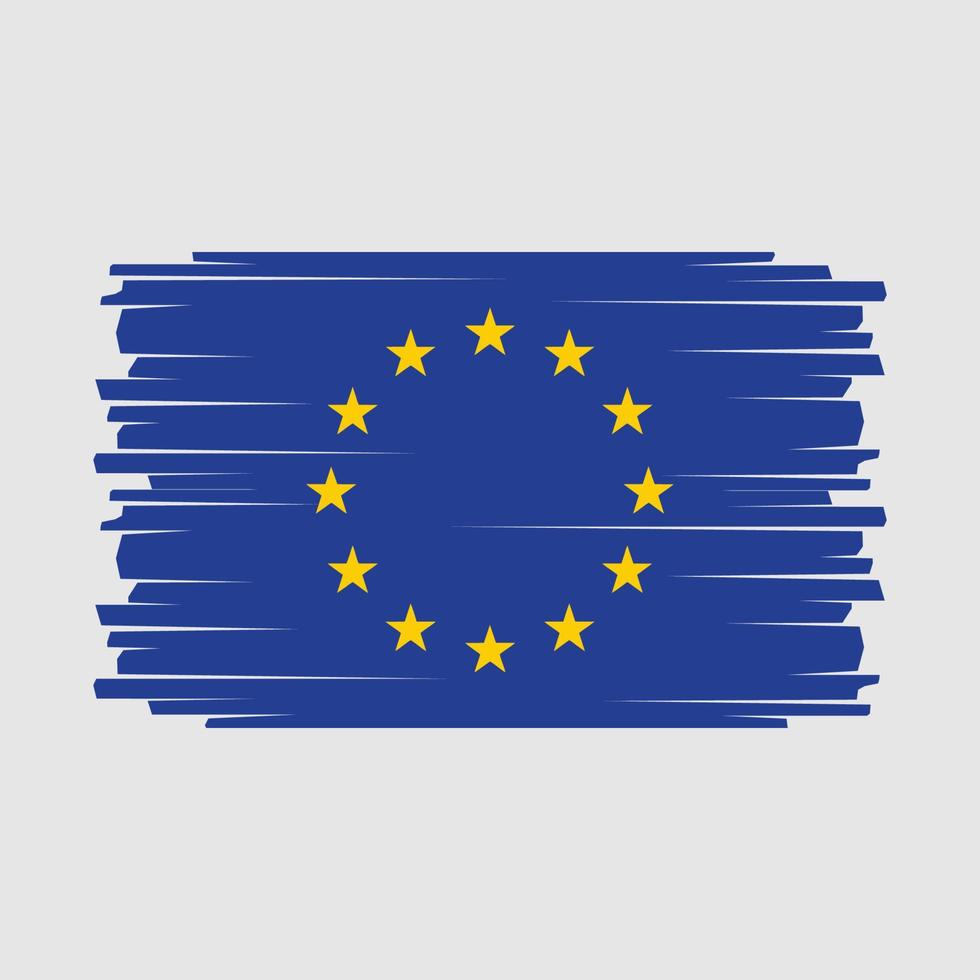 européen drapeau vecteur