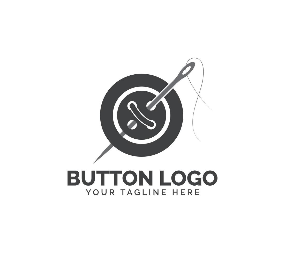 bouton logo conception sur blanc arrière-plan, vecteur illustration.