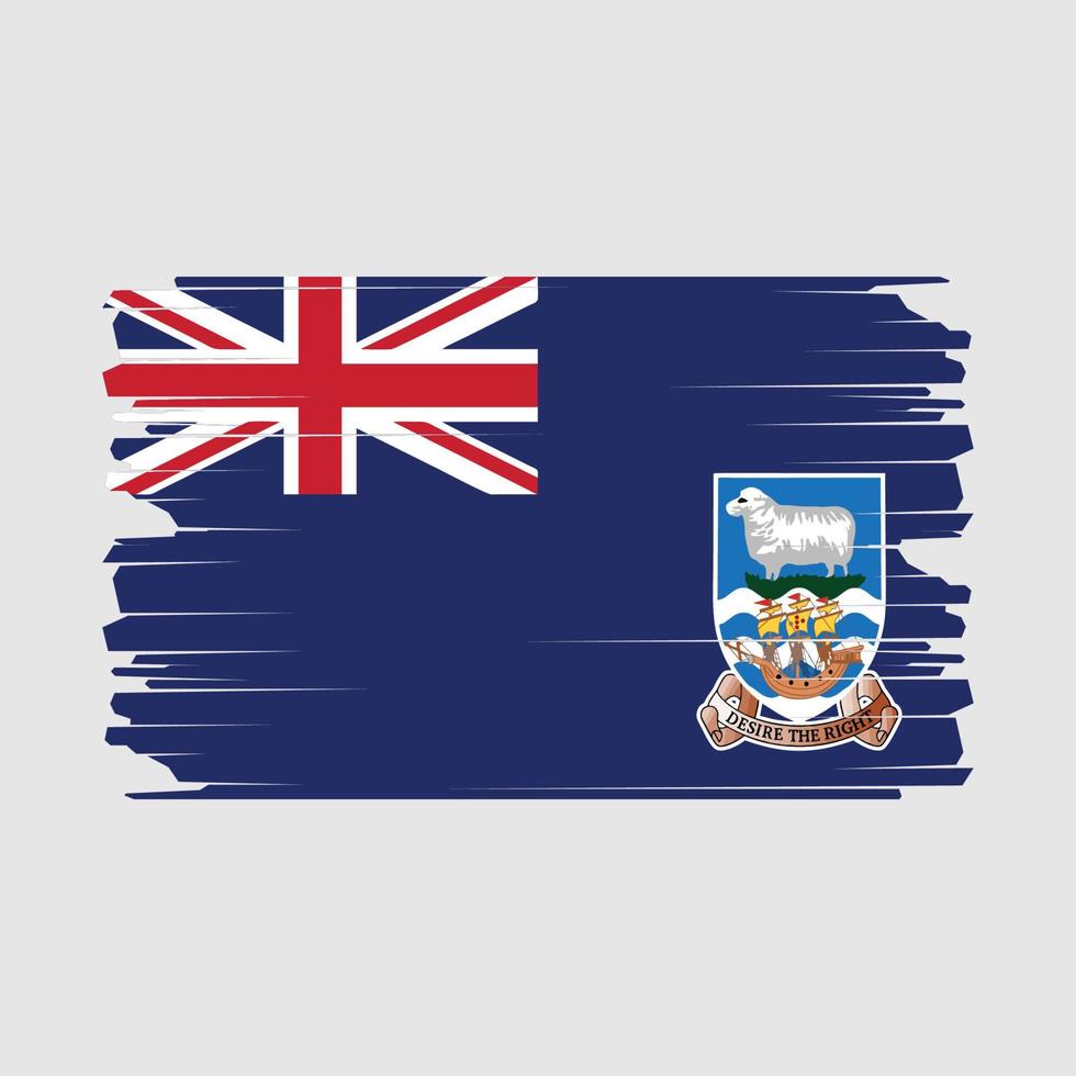 Falkland îles drapeau illustration vecteur