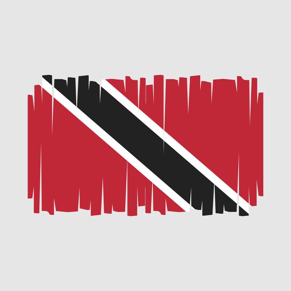 Trinidad drapeau vecteur