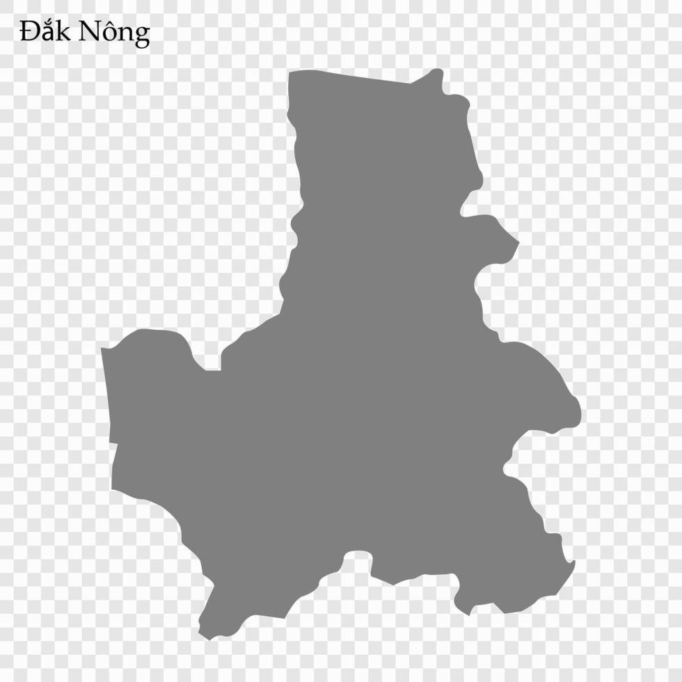 carte de Province de vietnam vecteur