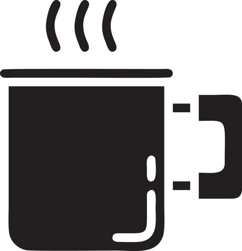 tasse agresser icône symbole isolé conception vecteur image. illustration de le café tasse conception image. eps dix