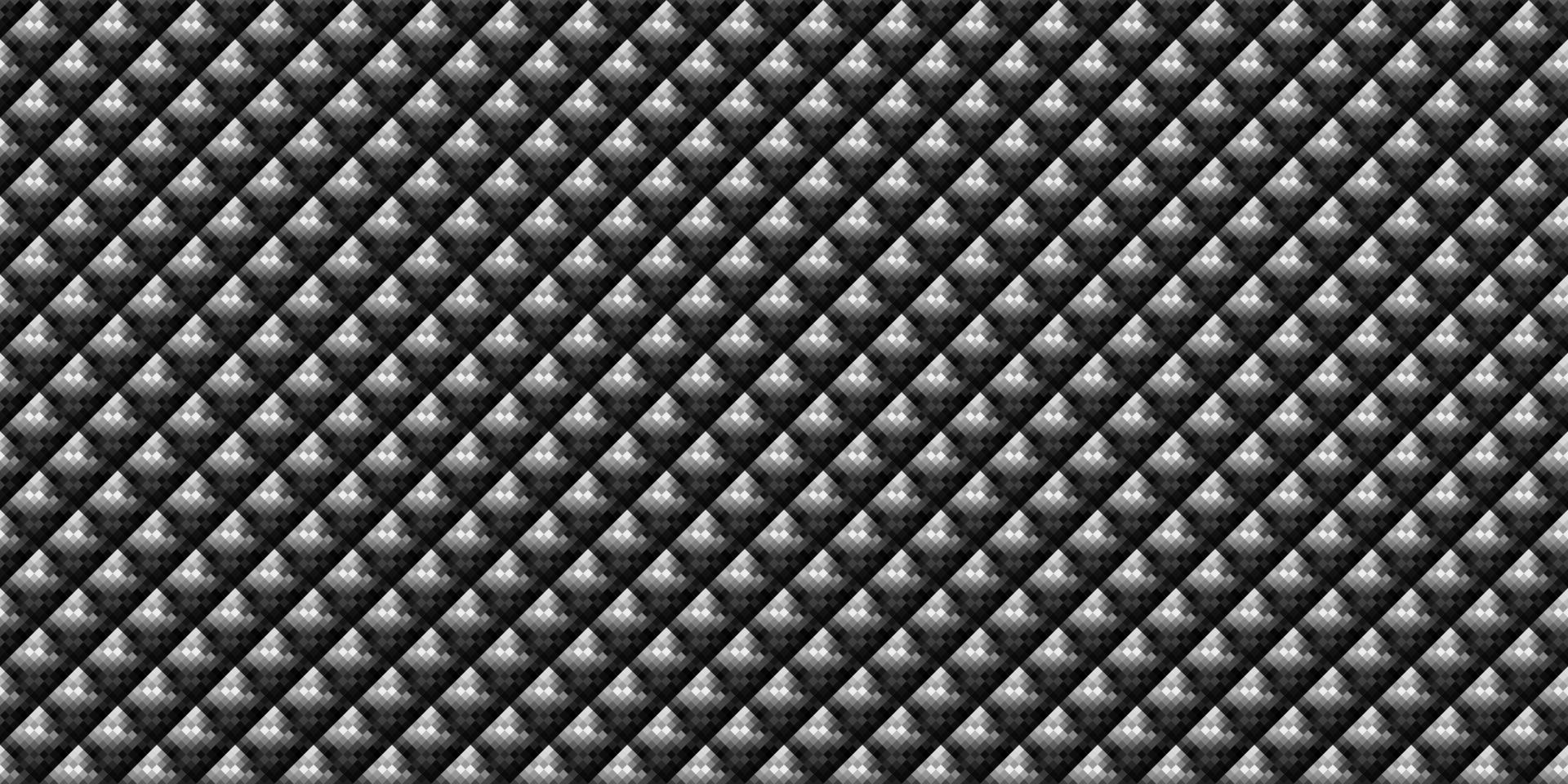 foncé noir pixel mosaïque abstrait sans couture géométrique la grille Contexte vecteur