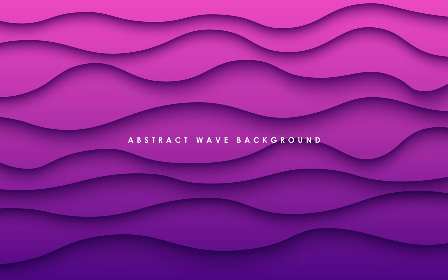 abstrait dynamique violet ondulé forme ombre Contexte. eps10 vecteur