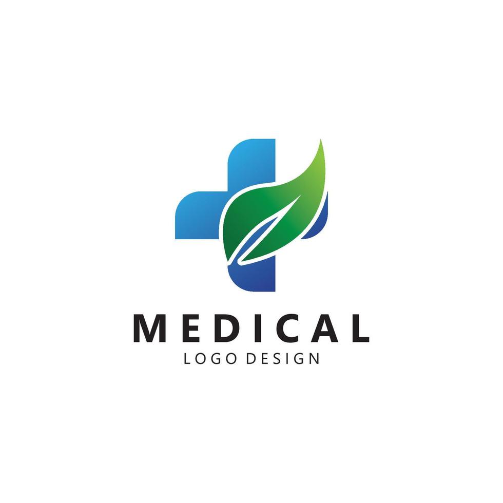 vecteur de modèle de logo médical de santé