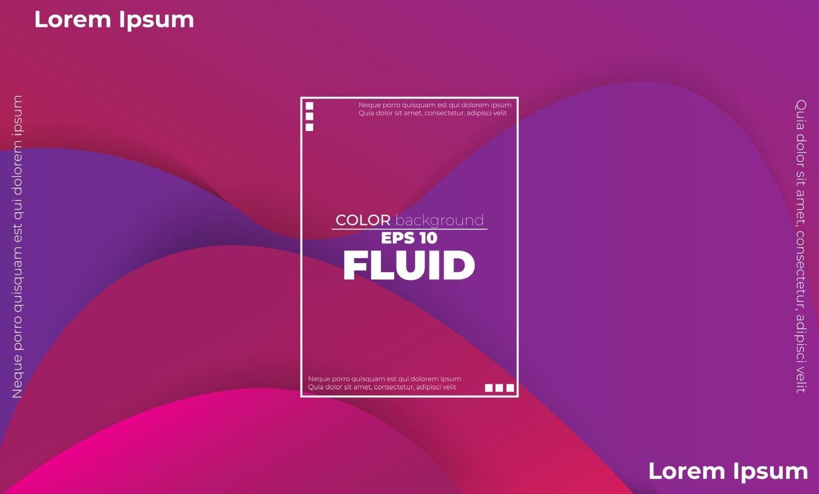 nouveau papier peint géométrique créatif. composition de formes de gradient de flux fluide à la mode. applicable pour carte-cadeau, affiche sur le modèle d'affiche de mur, page de destination, ui, ux, coverbook, baner, médias sociaux publiés, vecteur