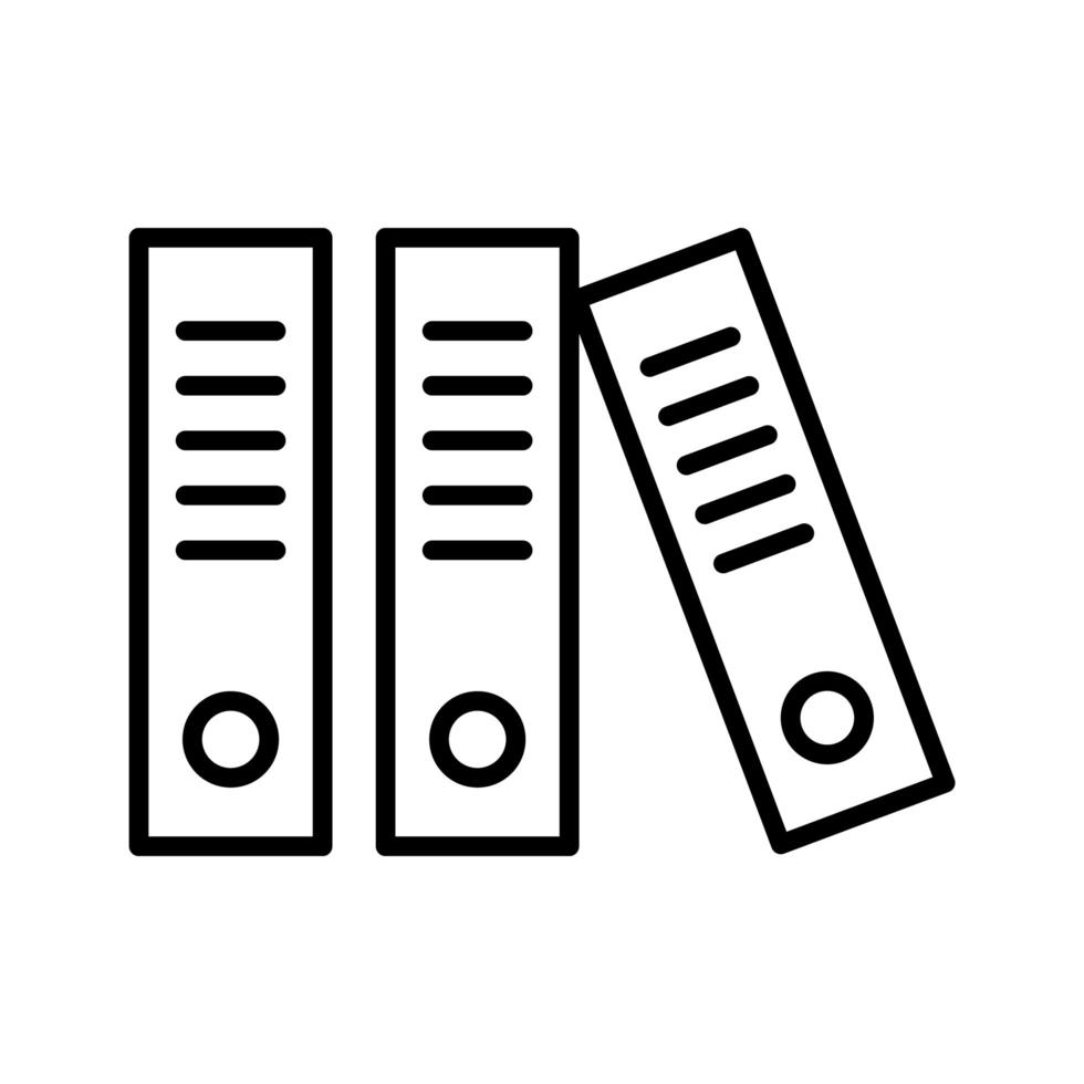 icône d'archive de fichiers vecteur