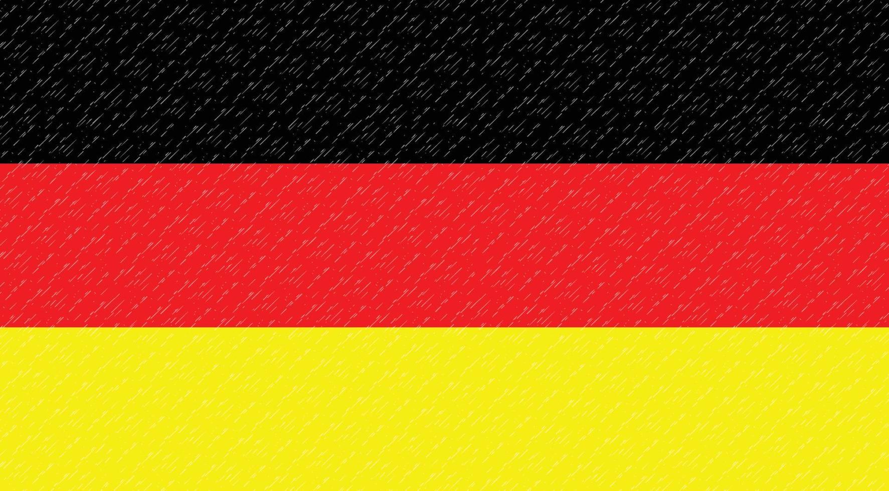 drapeau allemand icône vecteur