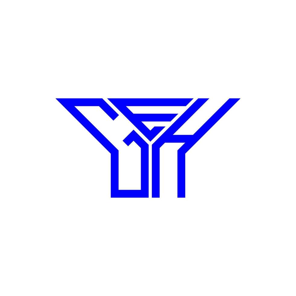 création de logo de lettre geh avec graphique vectoriel, logo geh simple et moderne. vecteur