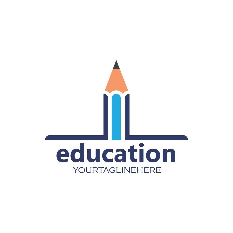 crayon vecteur illustration icône et logo de éducation