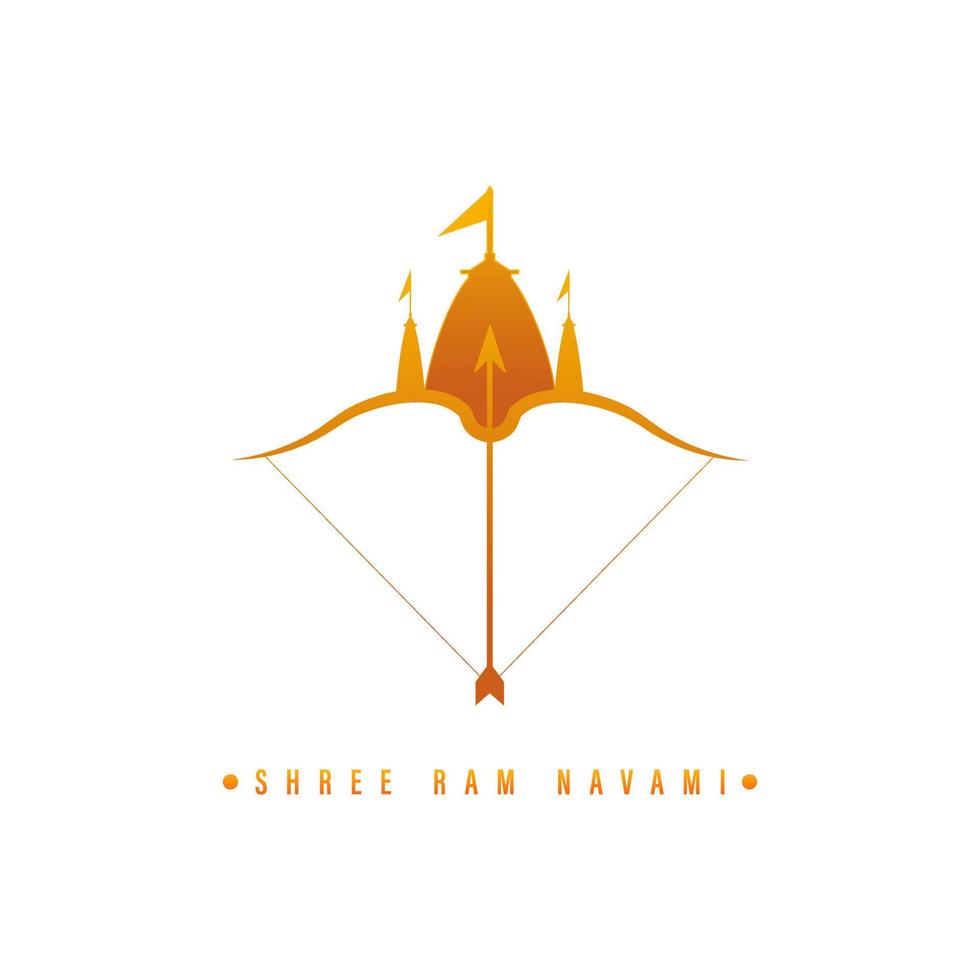 shree RAM Navami, vecteur illustration