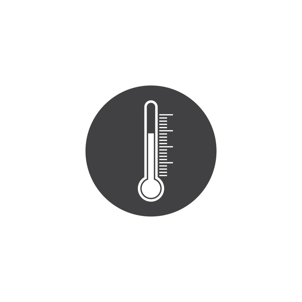 thermomètre vecteur icône illustration