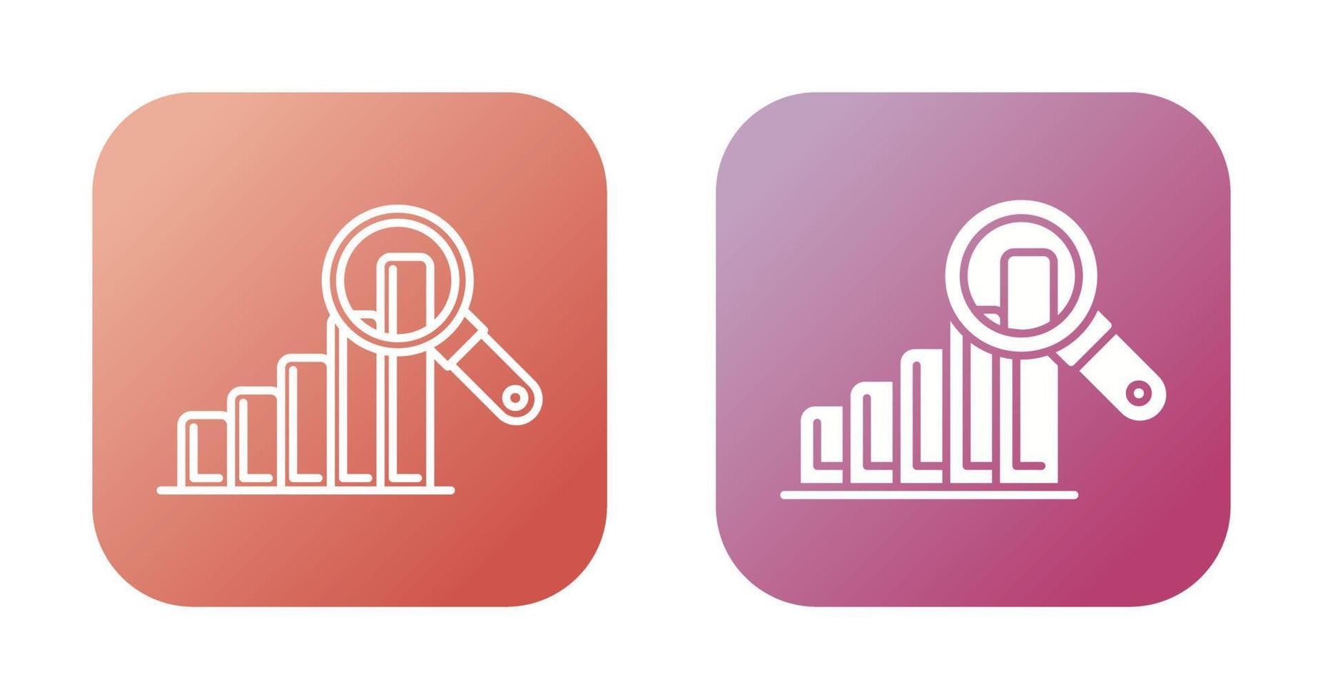 icône de vecteur d'analyse