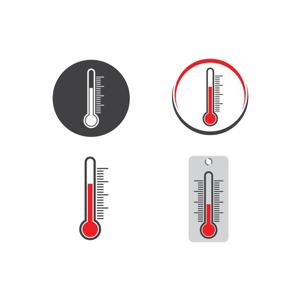 thermomètre vecteur icône illustration