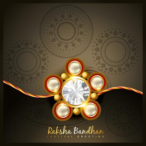 rakshabandhan rakhi vecteur