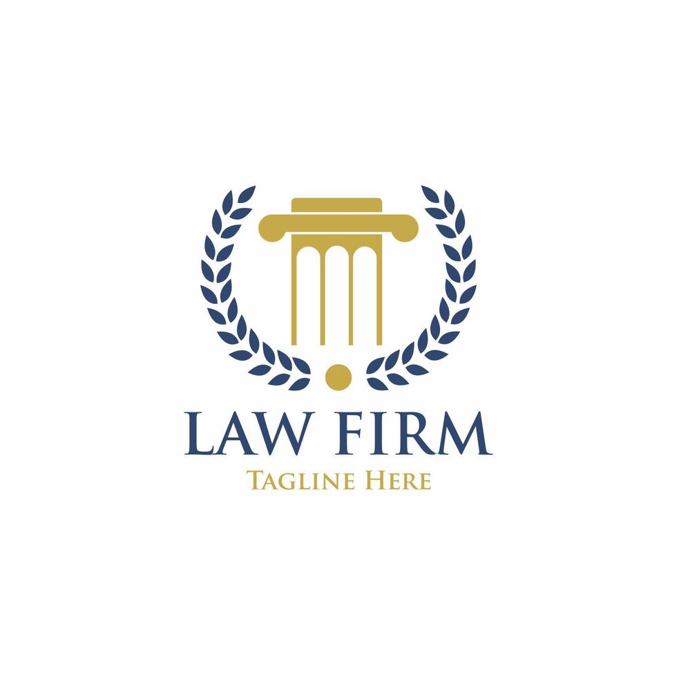 logo de cabinet d'avocats vecteur