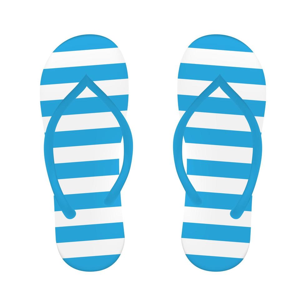 vecteur illustration de une paire de chaussons. vecteur chaussons icône.