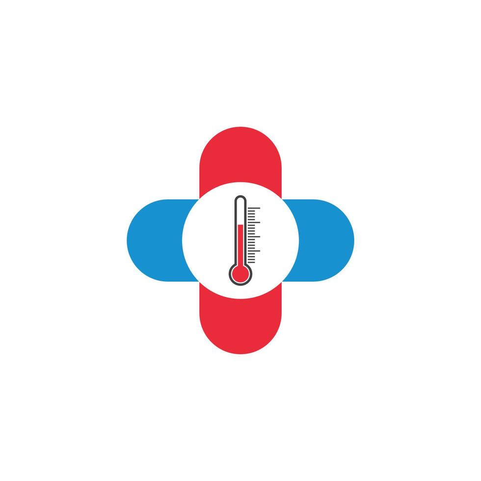 thermomètre vecteur icône illustration