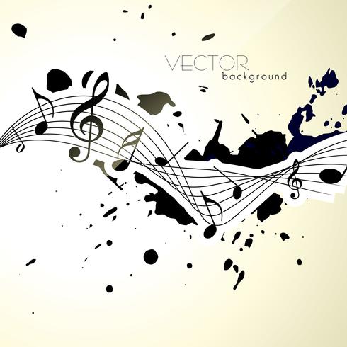 notes de musique vecteur