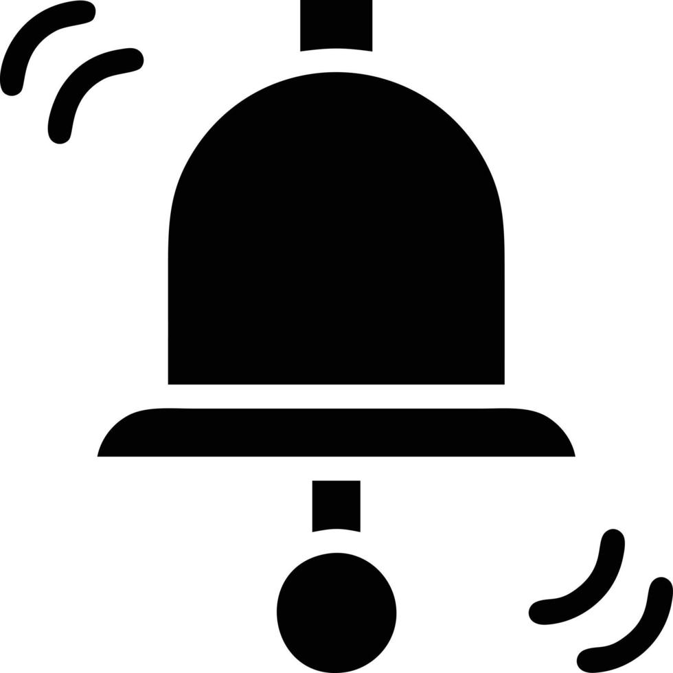 cloche notification icône symbole vecteur image. illustration de le alarme alerte symbole dans eps dix