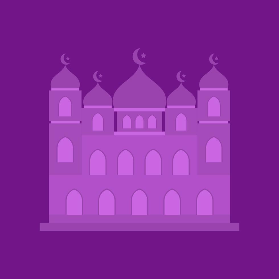 mosquée icône conception illustration vecteur