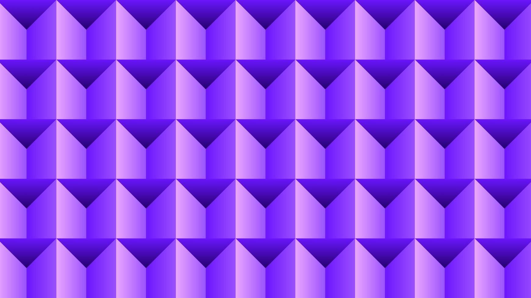 modèle de 3d optique illusion. modèle de illusion pyramide. vecteur illustration de 3d violet Triangle. géométrique illusoire pour conception graphique, arrière-plan, fond d'écran, disposition ou art