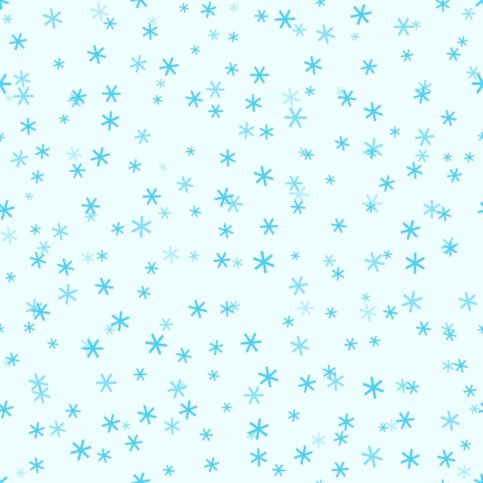 modèle sans couture abstrait avec des flocons de neige vecteur